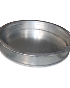 Cover w/flange ND500